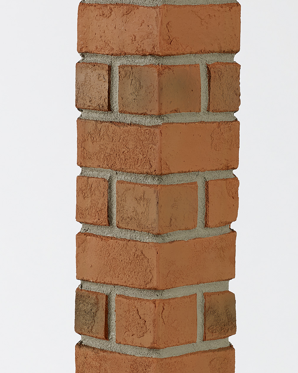 Brick Rustic Corner - Burnt Orange